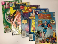 Superboy And The Legion Of Super-Heroes Lot. Issues 280, 282, 284, 291, 303