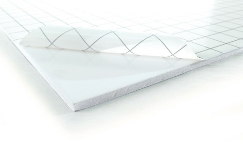 Karton Feder / Schaum Klebeband 5 MM 50x65cm 5 Stück