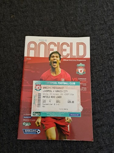 Norwich City Vs Liverpool Tickets