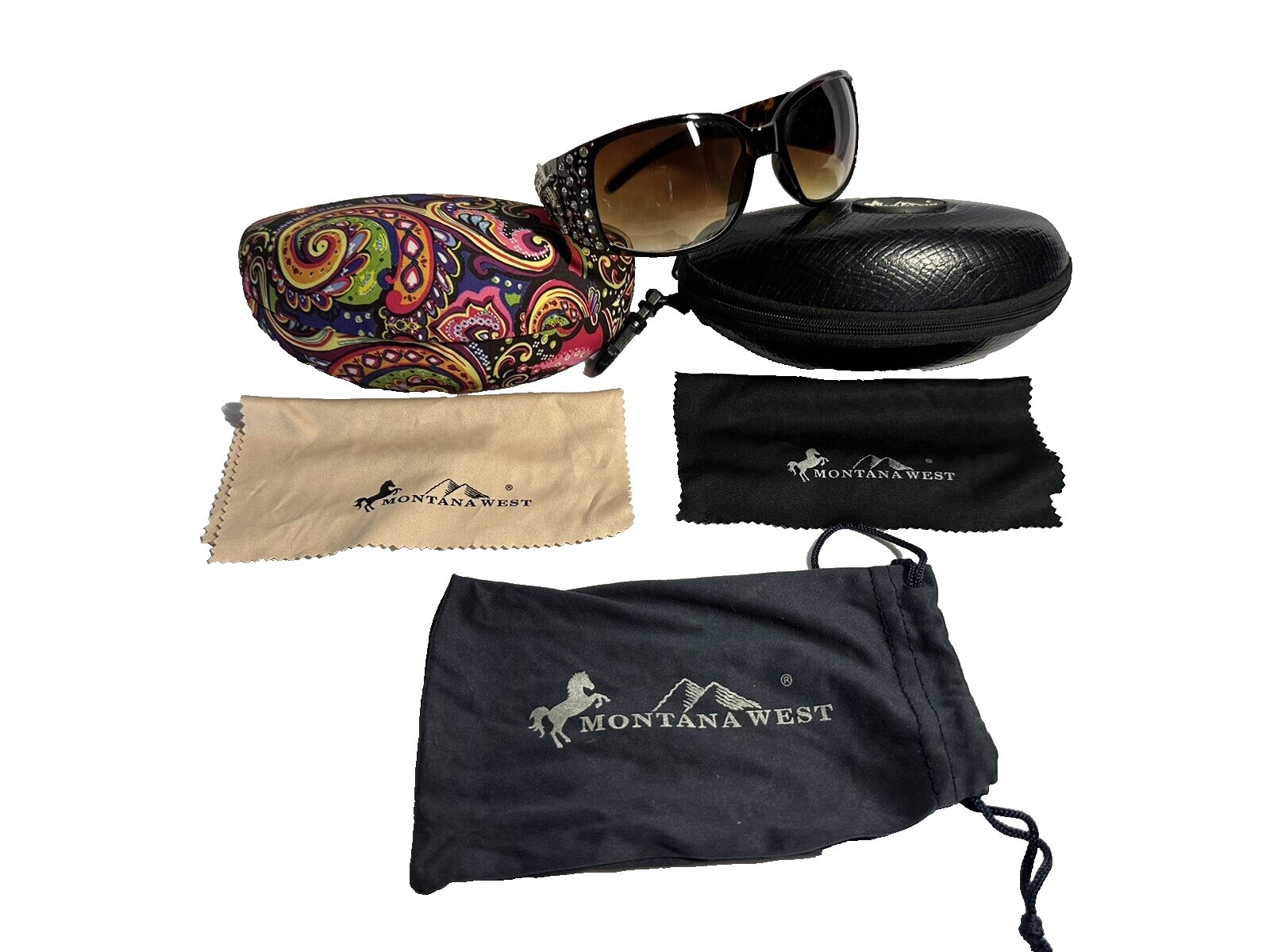Montana West Black Sunglasses for Women for sale | eBay