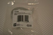 ONE NEW LOT OF 3 OATEY 2-HOLE 1 1/2" GALVANIZED TUBE STRAPS 33500.