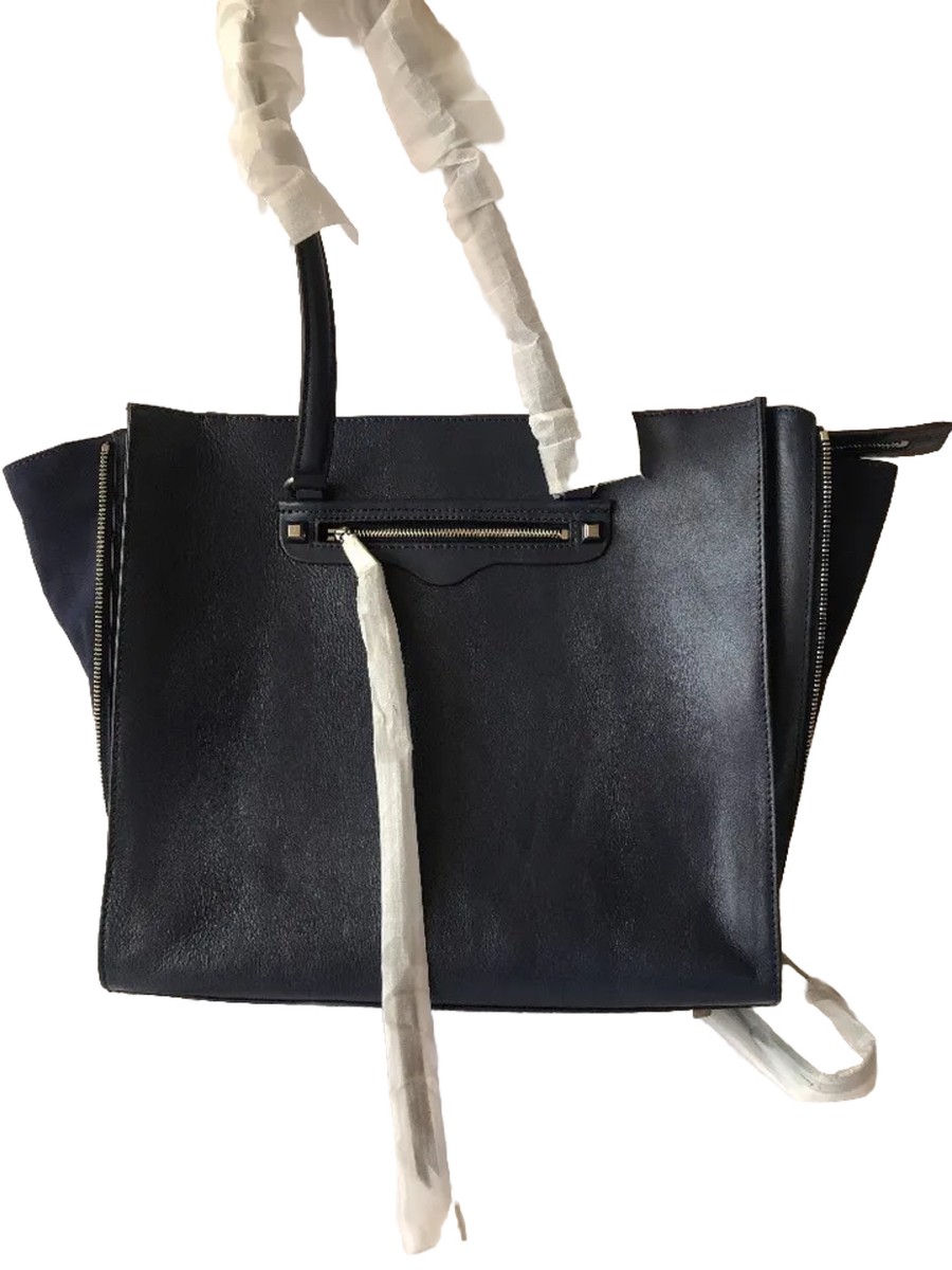 Zip Tote Rebecca Minkoff Always On Regan Leather Tote REBECCA