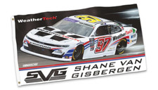 Striscione decorazione parete bandiera Shane Van Gisbergen #97 Xfinity Nascar auto corsa 3x5 FT