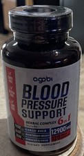 Blood Pressure Support 12,900 MG Supplement Vitamins  Herbs 120 CAPS VERY POTEN