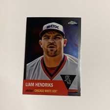 2022 Topps Chrome Baseball Platinum Liam Hendricks Card #261 Chicago White Sox