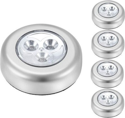 3 LED Lamp Cordless Touch Light Touch Push On/Off Light Battery Operated Lights