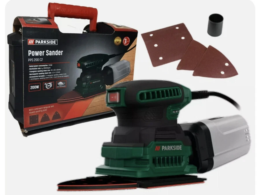 PARKSIDE 405828 Cordless Detail Sander 12v User Manual