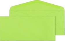 #10 Colored Envelopes - Bright Lime Color - 24lb paper Colored envelopes lett...
