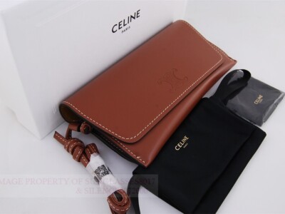 Brand New CELINE Sunglasses CL 40328F 01K Black/Gradient Gray For