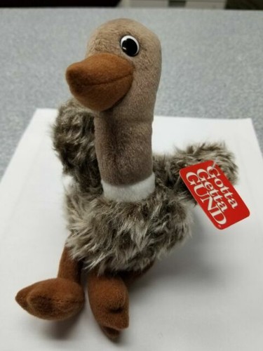 Gund | Toys | Gund Fat Bird Plush Stuffed Animal Toy Tan  Gund Fat Bird Plush Stuffed Animal Toy Tan Brown Bow 48799 main image 1