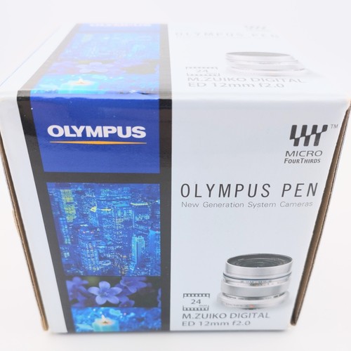 OLYMPUS M. ZUIKO DIGITAL ED 12mm F/2.0 - Black - Picture 2 of 3