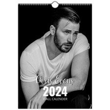 Chris evens 2026/27 Personalised Calendar  Choose start month