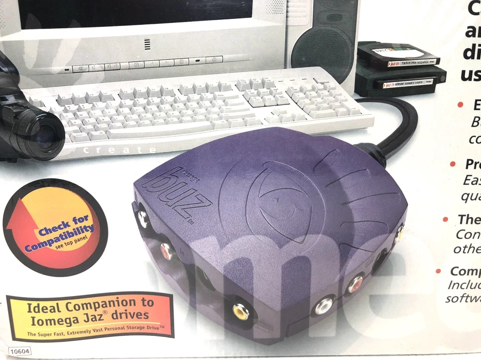 IOMega Buz Complete Multimedia Solution Power of Ultra SCSI Windows 95 - Image 3 of 4