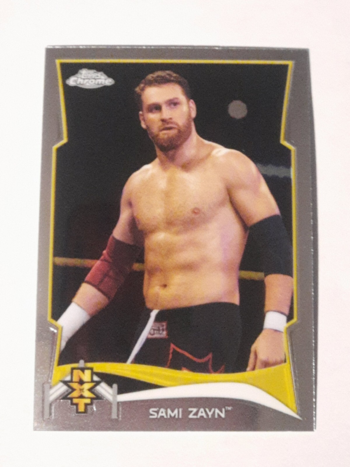 2014 Topps Chrome WWE NXT 16 Of 20 Sami Zayn RC