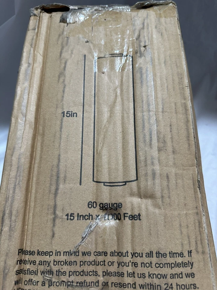 Stretch Wrap Industrial Strength 4 Pack 15 x 1000 Sq Ft - 80 Gauge Thick - Image 2 of 4