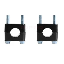 7/8'' 22mm HandleBar Bar Mount Clamps Risers Adapter For ATV Quad Buggy Bike