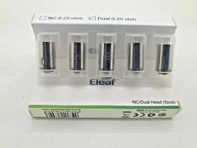 Eleaf Lyche NC / Dual Coil Verdampferkopf mit 0,25 Ohm im 5er Pack