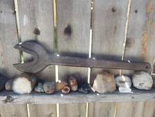 Vintage  22" J.H.WILLIAMS NO.4 Bull Dog Alligator Wrench Union Pacific Railroad