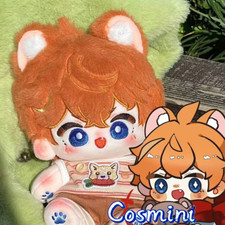 Anime Genshin Impact Tartaglia Childe 20cm Plush Doll Dress up Toy Plushie Game