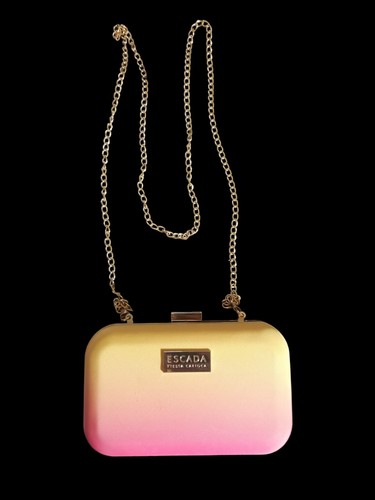 Escada FIESTA CARIOCA Evening Bag, Clutch, For Women Sunset Ombre Shoulder/Cross