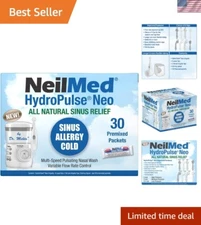 HydroPulse Neo. Multi-Speed Electric Pulsating Nasal Sinus Irrigation System ...