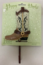REGAL ART AND GIFTS HAPPY HOOKS COWBOY BOOT HOOK 