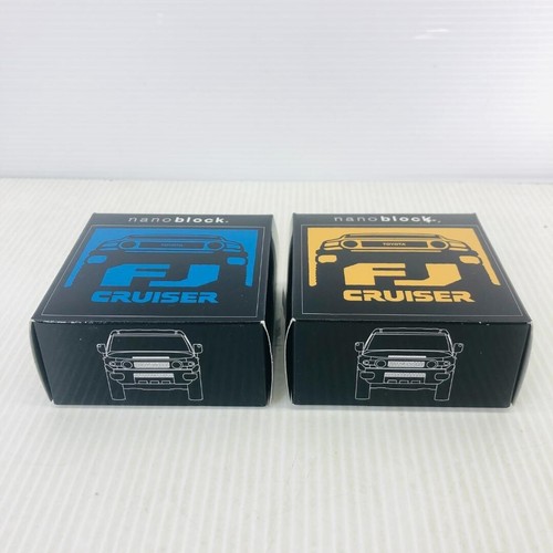 Nanoblock Toyota FJ Cruiser Yellow & Blue Unused Not for Sale - Picture 6 of 6