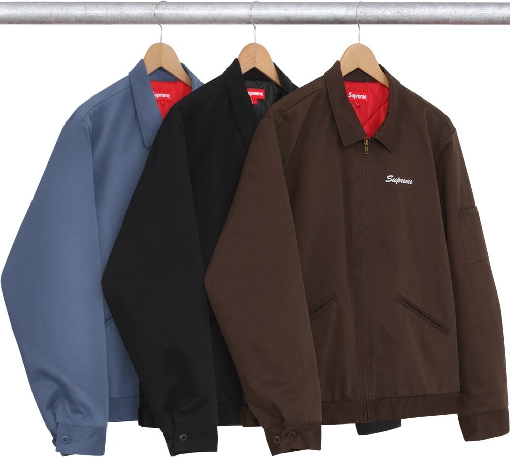 Supreme X PlayBoy FW16 Work Jacket Blue XL BRAND NEW Supreme X PlayBoy FW16 Work Jacket Blue XL BRAND NEW