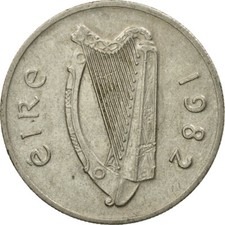 #531252 M&uuml;nze, IRELAND REPUBLIC, 5 Pence, 1982, SS, Copper-nickel, KM:22