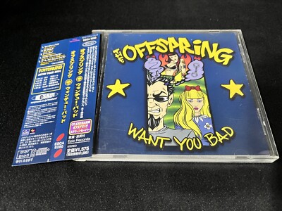 The Offspring Want You Bad Japan OBI CD Single (Epic 2001) ESCA