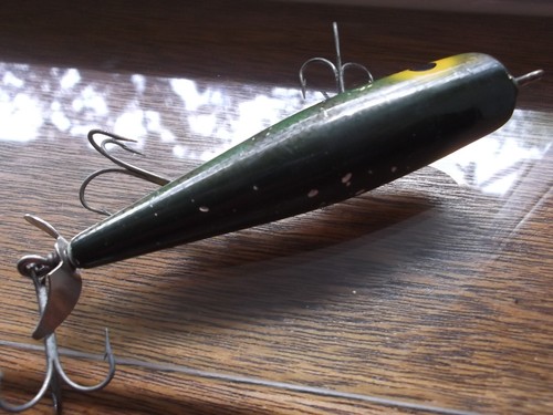 Older USA Made Barracuda Dalton Special 4" Green Perch - Picture 4 of 4