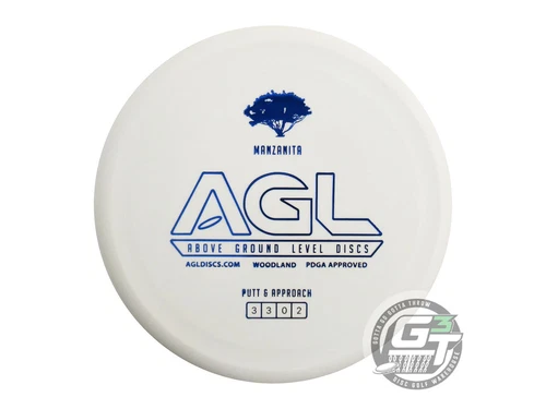 NEW Above Ground Level Glow Woodland Manzanita 169g Blue Foil Putter Golf Disc