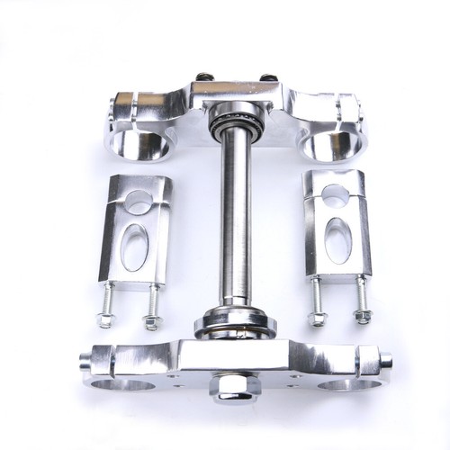 45mm/48mm Triple Tree Mount Clamps Front Forks for 22mm Handle bar Dirt Bike - 第 4/8 張圖片