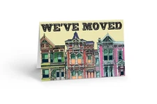 We've Moved City Themed Note Card - 10 Boxed Cards & Envelopes - 14255