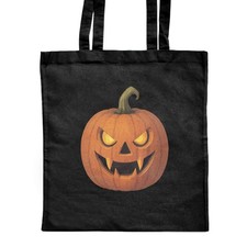 Tasche 'Spooky Vampire Pumpkin Jack-O'-Lantern' schwarz (ZB00028326)