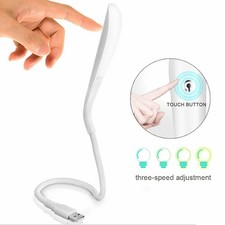 Mini Portable USB LED Light Touch Sensor Lights Dimmable Adjustable Bright