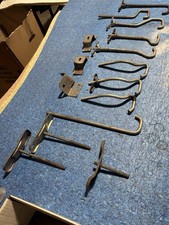 Vintage Spare Tirejack Hold Down J Hook W Wing Nut