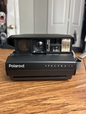 Polaroid Spectra SE Instant Camera 80s Vintage Works Great VG  