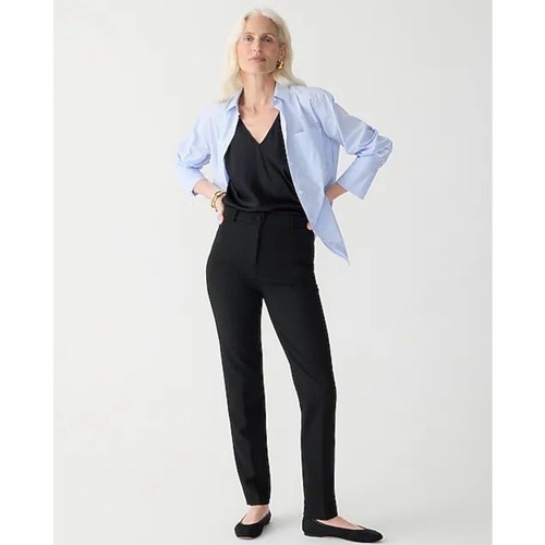 J Crew High Rise Cameron Four Seasson Stretch Work Pants US Women's 6 New