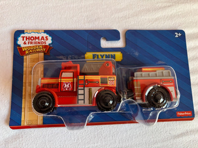 Thomas und seine Freunde Holzeisenbahn Feuerwehr ''Flynn'' Fisher Price, neu