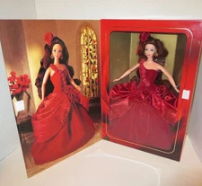 Vtg 1996 Radiant Rose Barbie Doll Society Style Collection Limited Mattel 15140