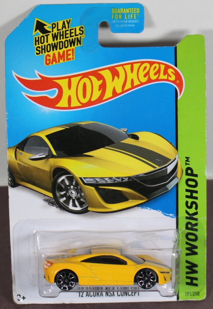Hot Wheels '12 Acura NSX Concept HW Workshop LQQK
