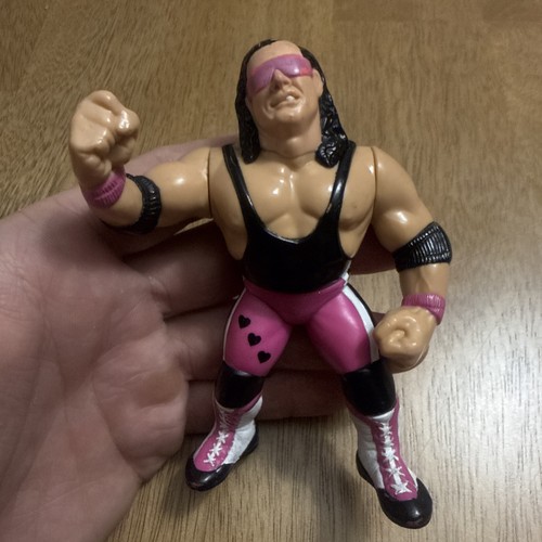 WWF Bret Hit man Hart HASBRO SERIES 4 WWE WCW AEW ...