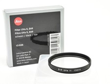 Leica E49 UVa II 49mm Lens Filter 13035