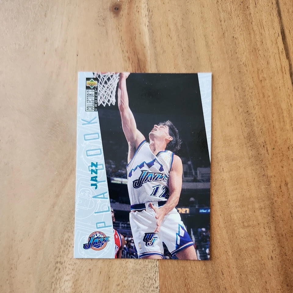 96-97 Collector's Choice Team Playbook Set Jazz Stockton, Malone, Hornacek, Carr - Image 2 of 4