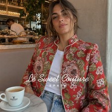 ZARA WOMAN SS26 MULTICOLORED FLORAL PRINT BLAZER ALL SIZES 7838/135/330