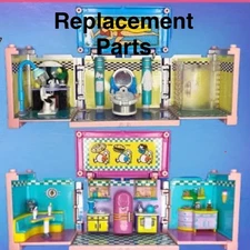 1999 Polly Pocket Dream Builders Mansion Replacement Parts