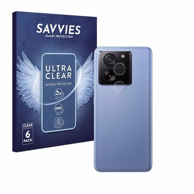6x Schutzfolie für Xiaomi 13T Pro (NUR Kameraschutz) Displayschutz
