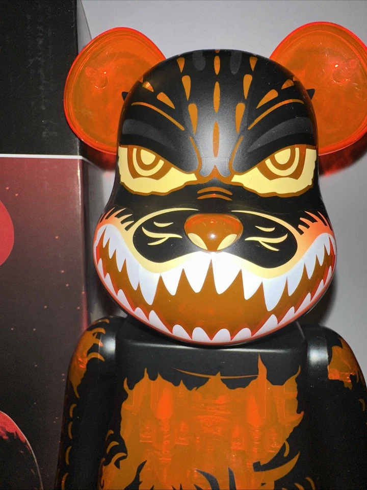Medicom BE@RBRICK Godzilla VS Destoroyah Meltdown 400% y 100% Set Bearbrick Foto 4 de 4