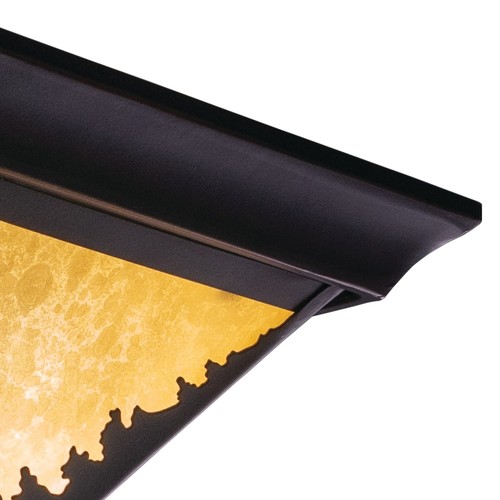 Vaxcel Lighting CC55414 Bryce 3 Light Flush Mount Indoor Ceiling - Bronze - Picture 3 of 11